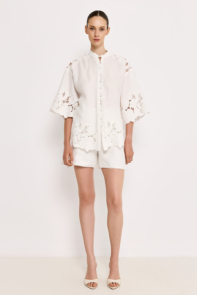 EMBROIDERED SHORTS