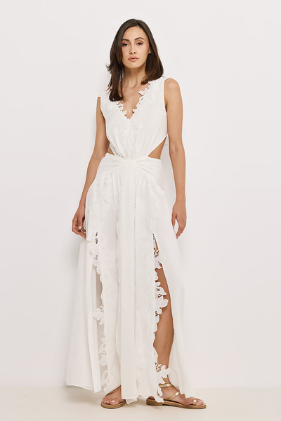 MAXI DRESS WITH SIDE CUT-OUTS