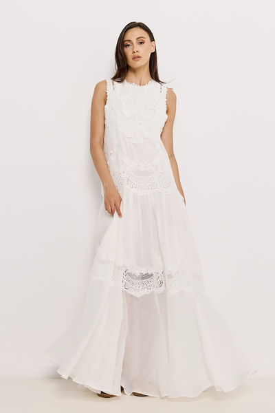 MAXI DRESS WITH LACE