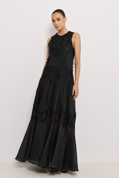 MAXI DRESS WITH LACE