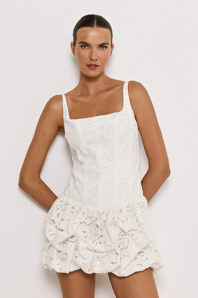MINI EMBROIDERY DRESS