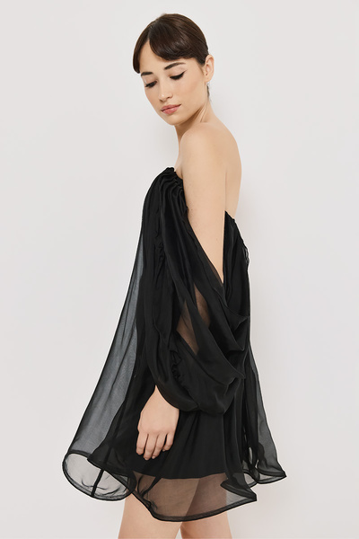 SILK MINI DRESS
