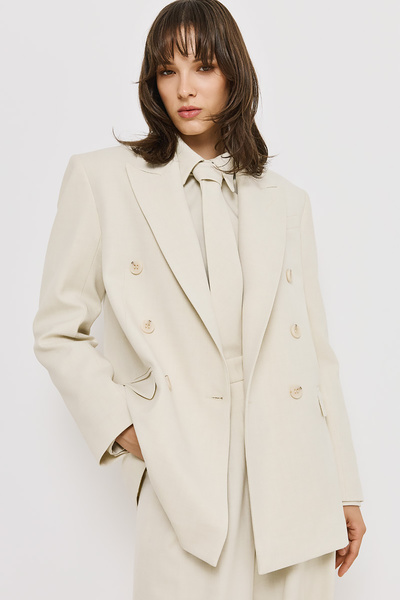 DOUBLE-BREASTED BLAZER