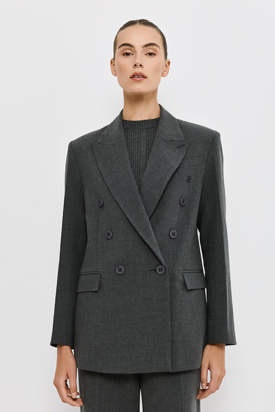 DOUBLE-BREASTED BLAZER