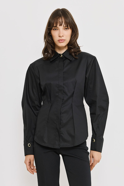 CORSET SHIRT WITH BUTTONS