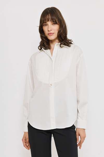 SHIRT WITH PLEATS