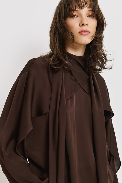 FOULARD SILK SHIRT