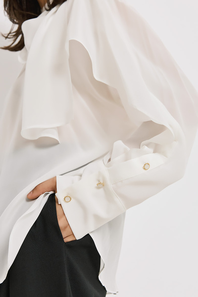 FOULARD SILK SHIRT