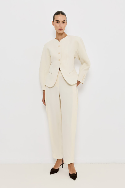HIGH-WAISTED TROUSERS