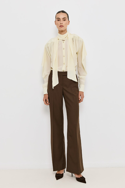 STRAIGHT LEG TROUSERS
