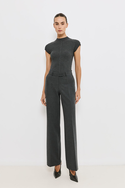 STRAIGHT LEG TROUSERS