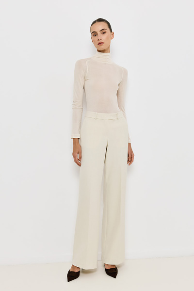 STRAIGHT LEG TROUSERS