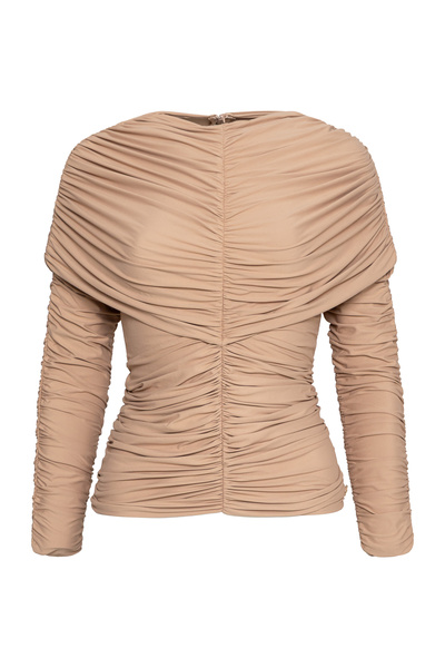 RUCHED BLOUSE