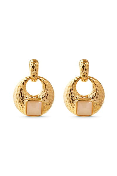 EARRINGS WITH RESIN