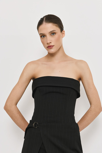 STRIPED BUSTIER