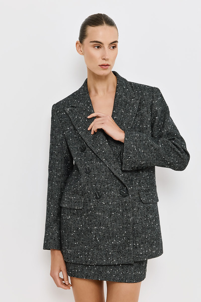 WOOL TWEED BLAZER