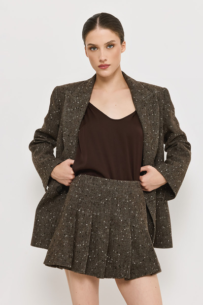 WOOL SKORT
