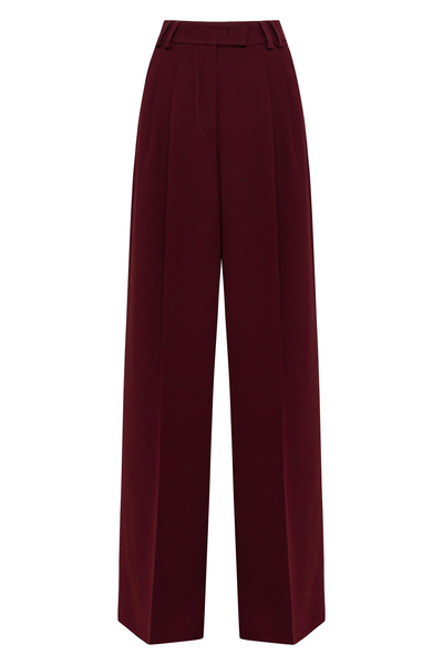 STRAIGHT-LEG TROUSERS