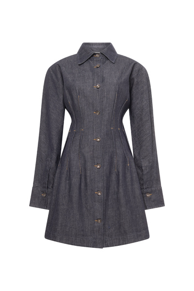 MINI DENIM DRESS