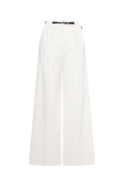 PLEATED TROUSERS
