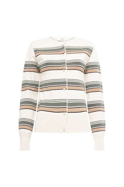 STRIPED CARDIGAN