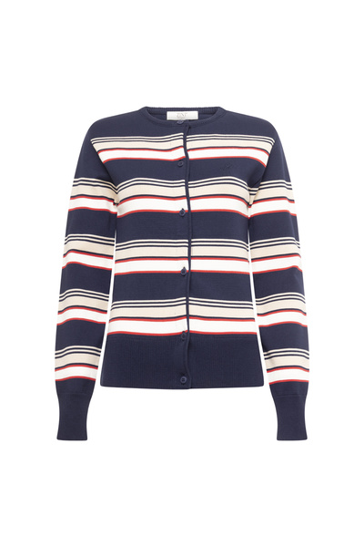 STRIPED CARDIGAN
