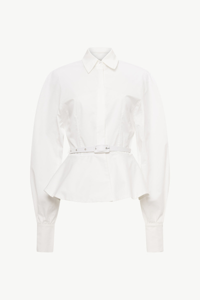 ΠΟΥΚΑΜΙΣΟ PEPLUM ΜΕ ΖΩΝΗ