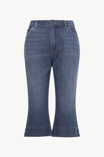 DENIM TROUSERS
