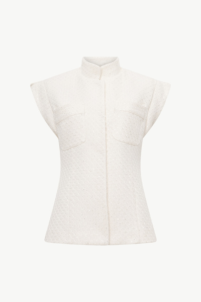 TWEED VEST