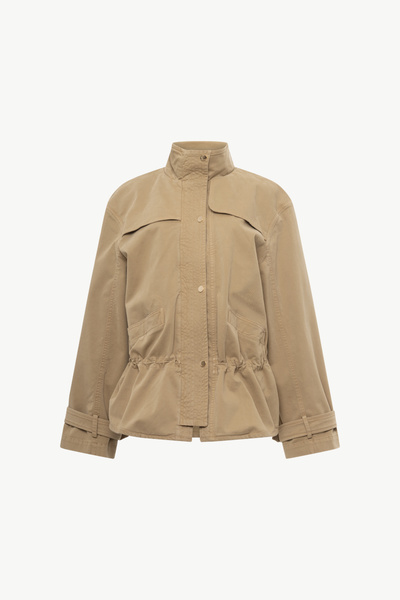 JACKET WITH ELASTIC WAIST