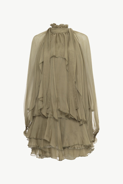SILK MINI DRESS