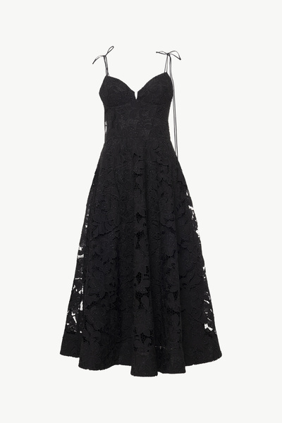 MIDI LACE DRESS