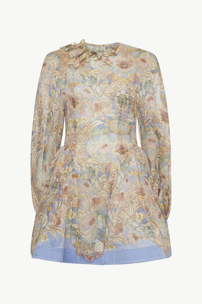 PRINTED MINI DRESS