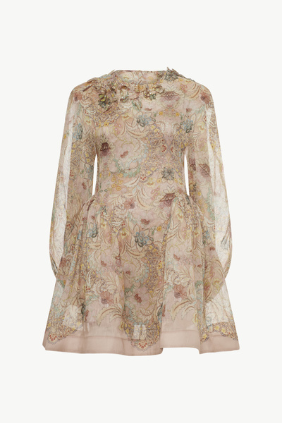 PRINTED MINI DRESS