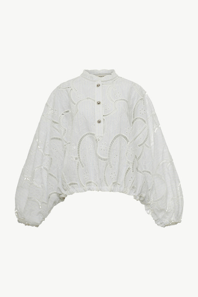 EMBROIDERED TOP
