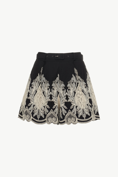 SHORTS WITH EMBROIDERY