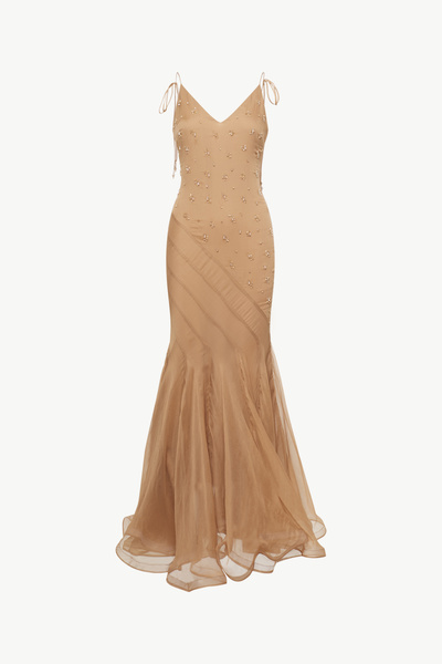 MAXI SILK DRESS