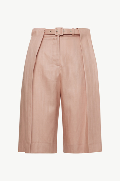 PLEATED BERMUDA