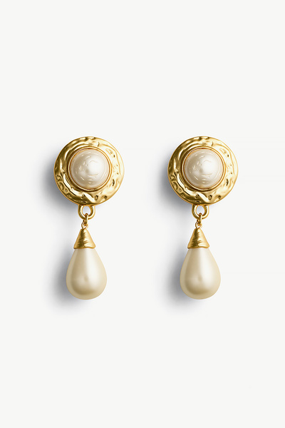 PEARL DROP EARRINGS