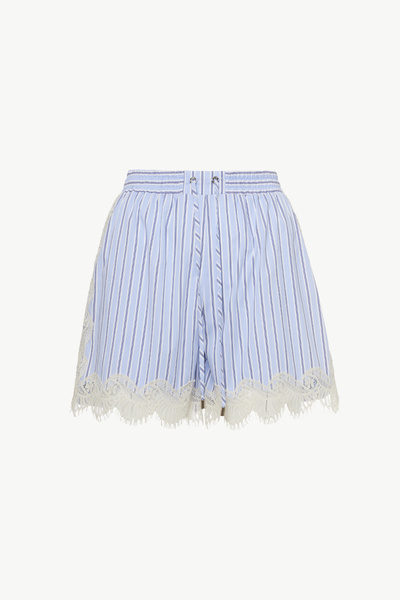 PLEATED SHORTS