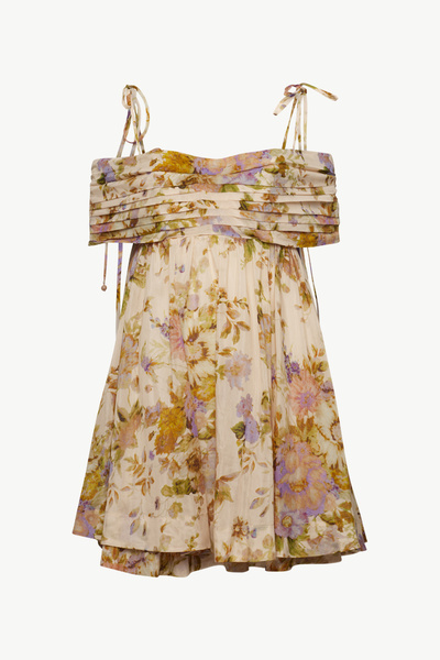 PRINTED MINI DRESS