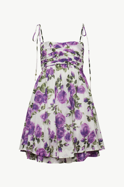 PRINTED MINI DRESS