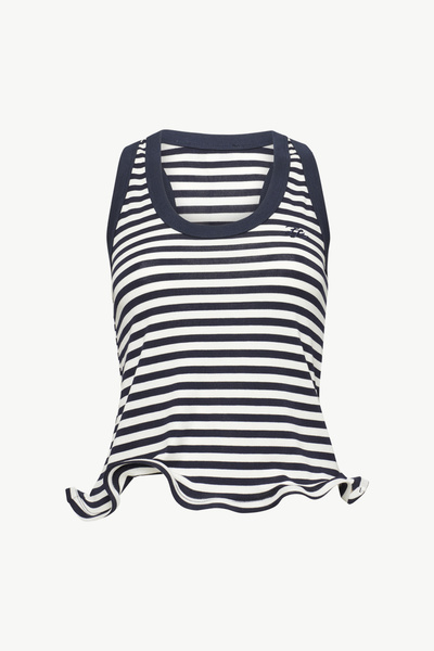 TANK TOP WITH RUFFLE