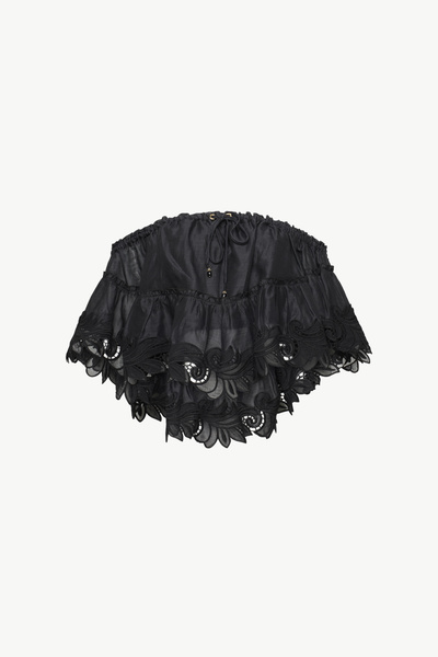 OFF-SHOULDER CROP TOP