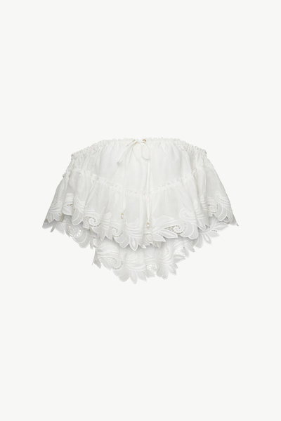 OFF-SHOULDER CROP TOP