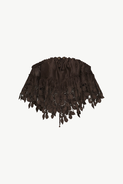 OFF-SHOULDER CROP TOP