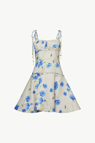 PRINTED MINI DRESS