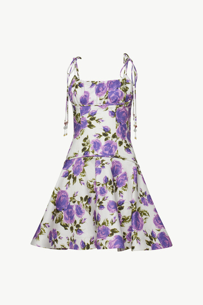 PRINTED MINI DRESS