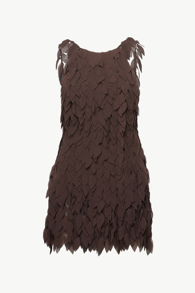 MINI DRESS WITH 3D DESIGN