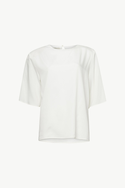 BOXY TOP WITH SHOULDER PADS